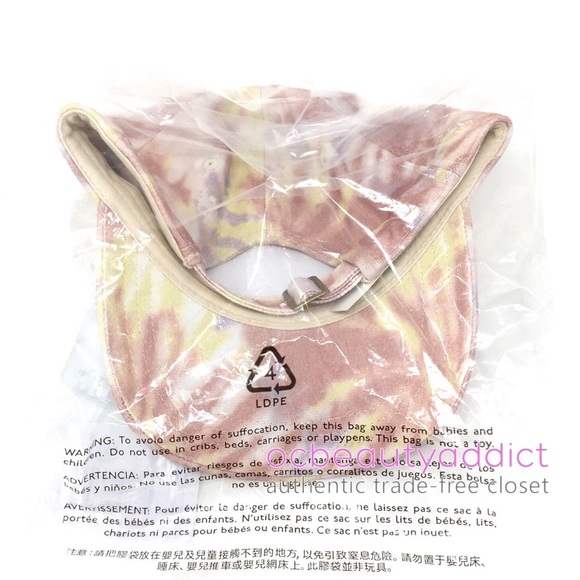 Madewell Pink Tie-Dye Canvas Baseball Cap